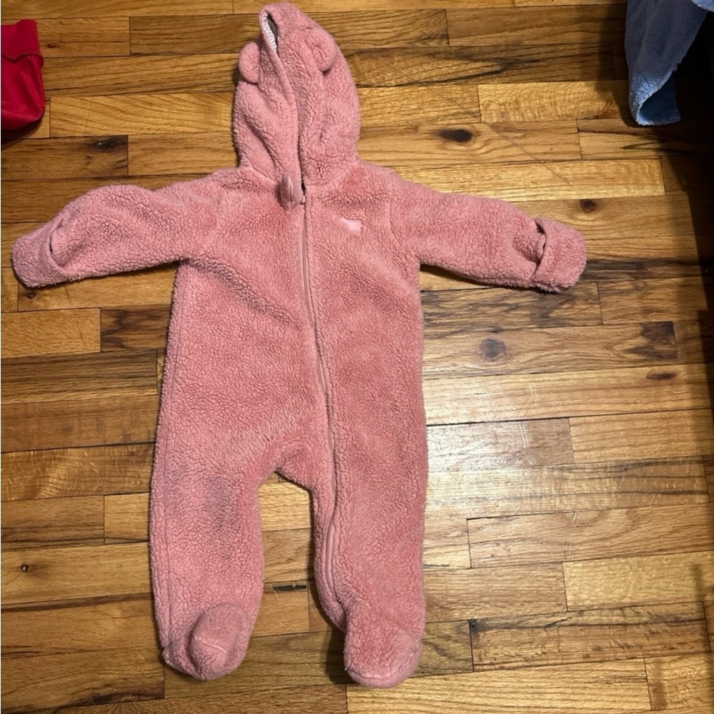 Carter's Soft Pink Fleece Footie